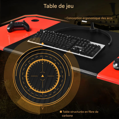 Central station carbone rouge en Z