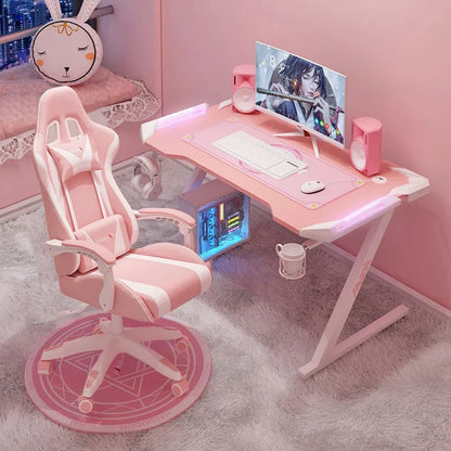 Central station carbone rose en Z - Support casque et gobelet